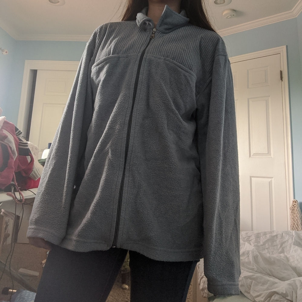 Blue jacket